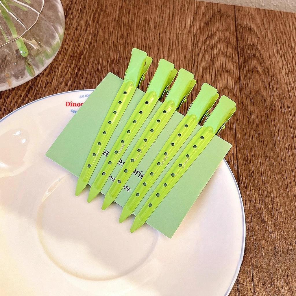 5 ksVícebarevných Dámských Pevných Vlasových Sponek do Salonu, Kuličkových Kulmovacích Sponek, Sponky na Make-up Bez Zmačkání Vlasů, Kadeřnické Stylingové Nástroje s Taštičkou, Profesionální