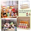 Acrylic Display Rack Figure Model Doll Dust Cover Transparent Showcase Toy Building Blocks Three Layer Display Blind Box Storage