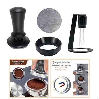 Set Tamper da Caffè Pressione Regolabile Confortevole Pressino per Chicchi Livellatore Barista