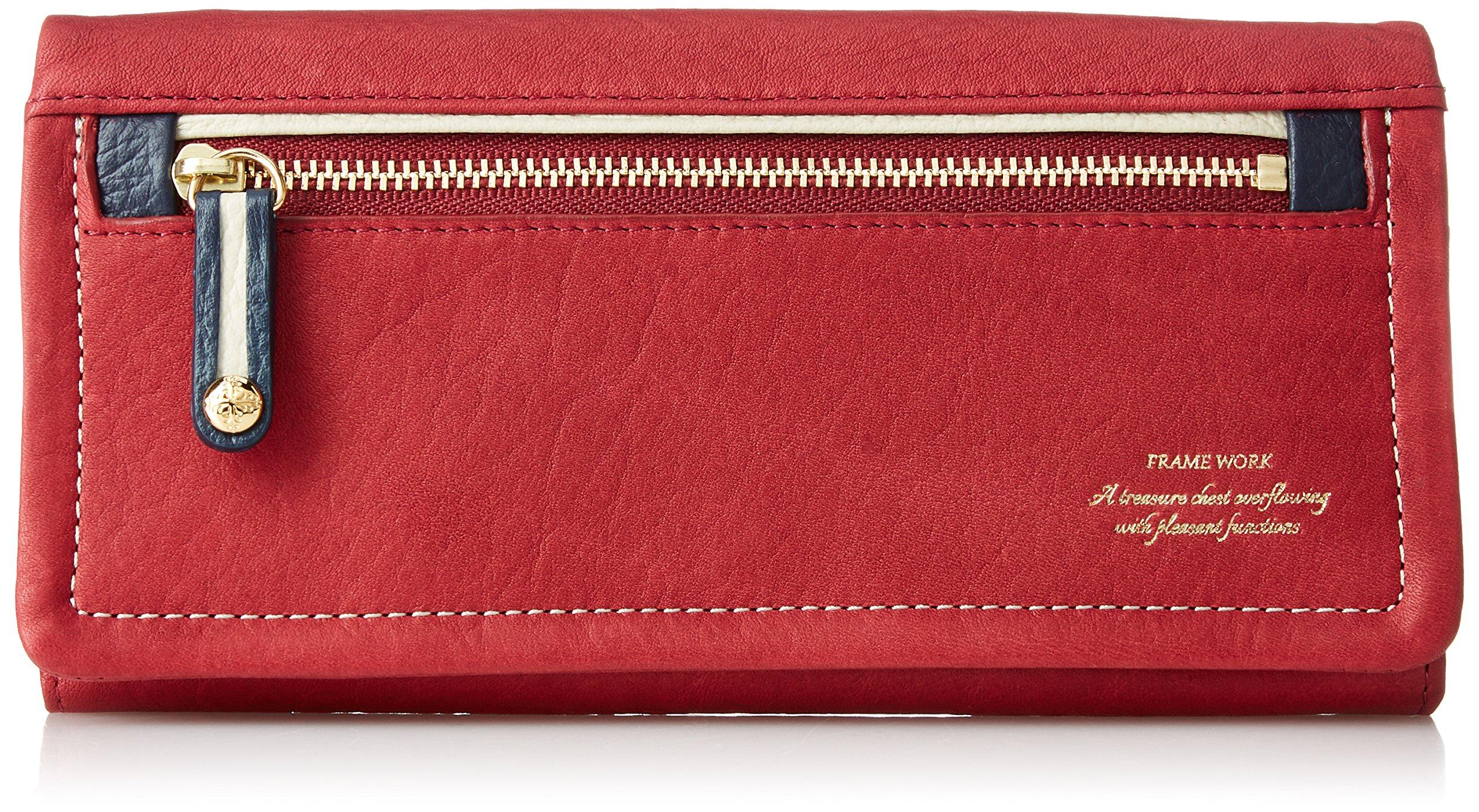 

Medium L Zippered Long Wallet 42712 Wine [Framework] Falsetto” винний