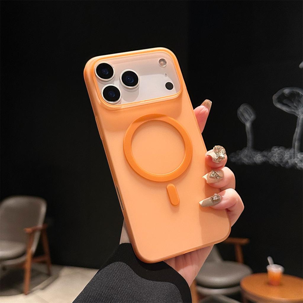 For Apple for IPhone17 Ultra-thin PP Magnetic Phone Case for Apple 16promax Non-yellowing 15 Cooling Case