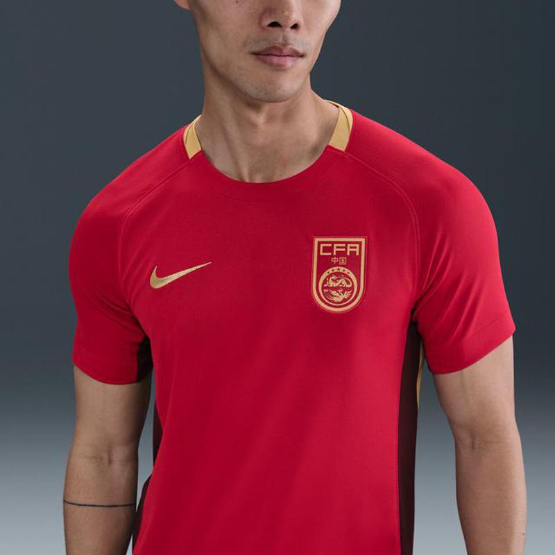 New Nike Dri Fit SS25 Soccer Jersey Unisex Red FZ9018-687