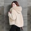 Autumn Winter Soft Zipped Women Jackets Coat Solid Color Front Pockets Thick Warm Coat