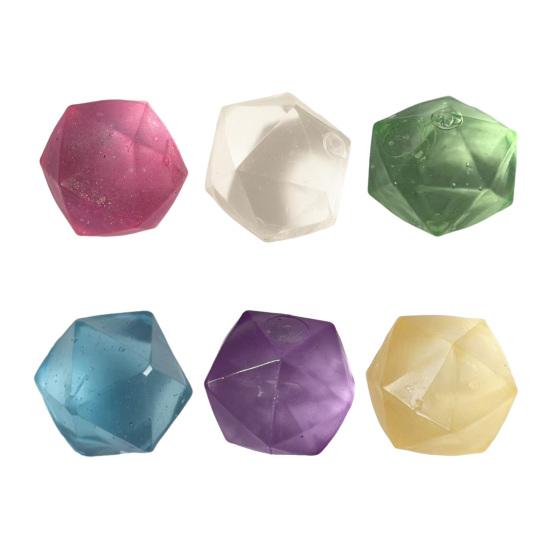 Square Shape Squeeze Toy, Sugar Slow Rising Stress Ball, Soft TPR Decompression Fidget for Anxiety Relief