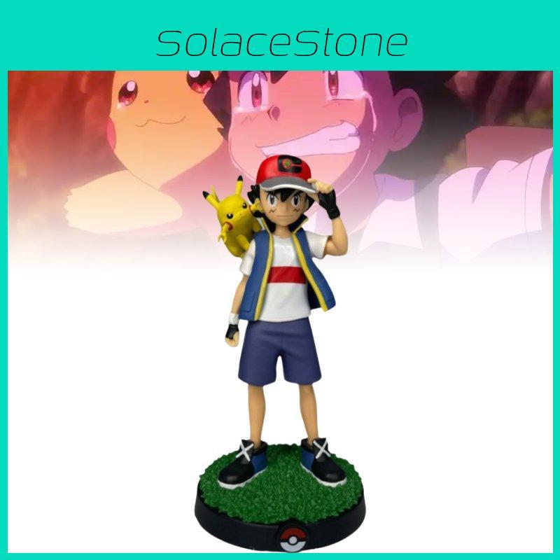 Ash Pikachu Ketchum Pvc Toy Model Desktop Decor Children Gift Christmas