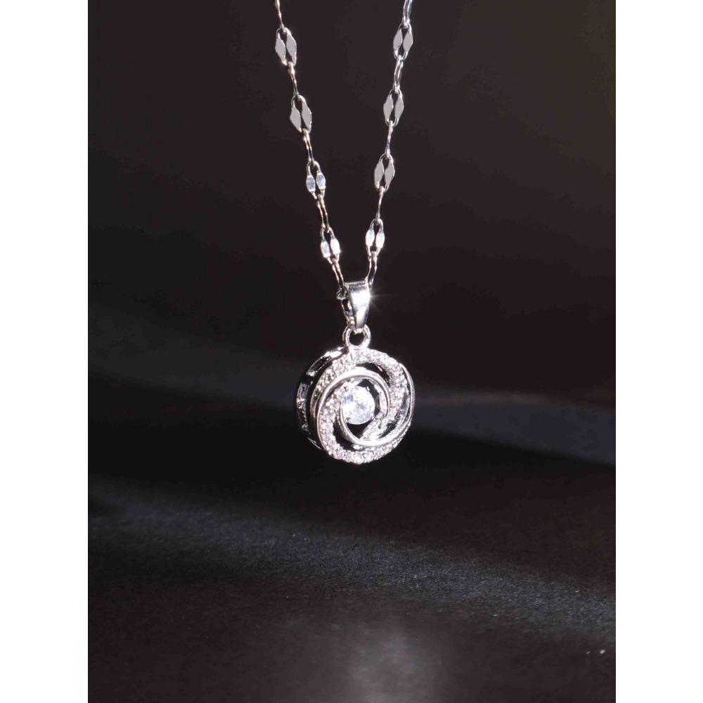 Necklace Does Not Fade Women's Summer Smart Love Versatile Necklace Women's High-end Titanium Steel Accessories