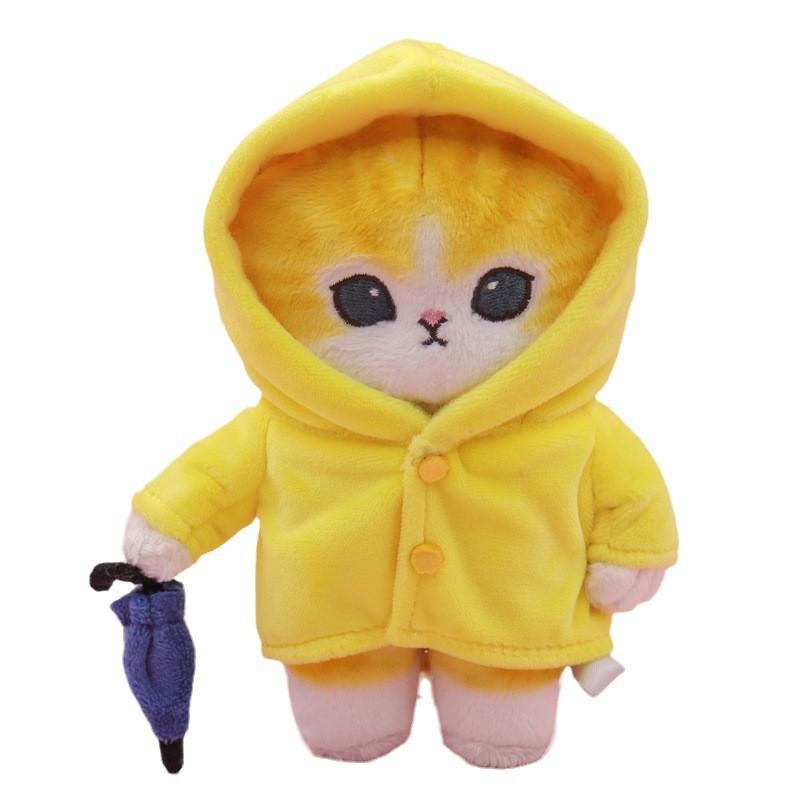 Cute Cat Plush Keychain With Soft Short Plush Material For Girls And Collectors