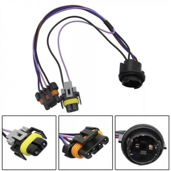 1Pc Car Fog Light Lamp Wiring Harness For Pontiac Grand Prix 2004-2008 16530926