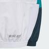 Adidas Color Block Hooded Casual Zip-Up Jacket Long Sleeve Kids jackets White Blue IT4041