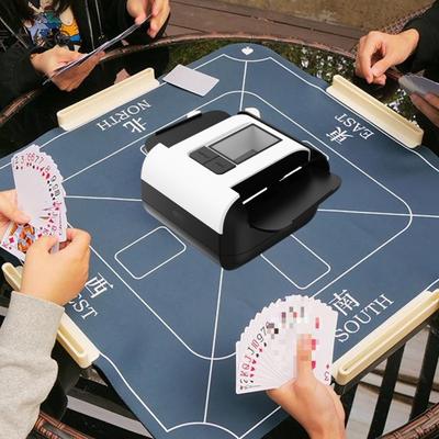 Yousheng Automatic Card Shuffler 2000mAh Uppladdningsbar elektrisk pokerspelkortsåterförsäljare Maskinkorthanteringsverktyg Kasinoutrustning