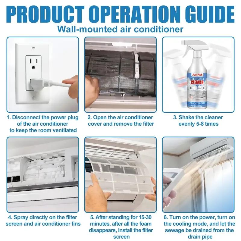 15pc Air Conditioner Cleaning Cover Kit With Clean Tools Waterproof Dust 118cm Protection Bag for Air Conditioners Cleaner 2027