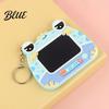 Portable Graffiti Board Mini Drawing Keychain for Kids  Cartoon Frog Writing Pad with Travel Friendly Sketch Key Ring  Hanging Doodle School