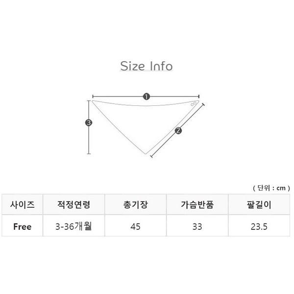 Stardoor Children's Character Triangle Scarf Bib 5-piece Set, Korean Baby Products