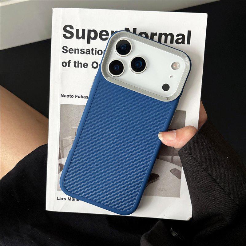 Carbon Fiber Apple iPhone 17 Protective Case - Anti-Drop, Full Coverage, Unisex iPhone 17 Pro