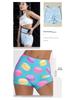 New European & American Fashion High-Waisted Elastic Yoga Shorts