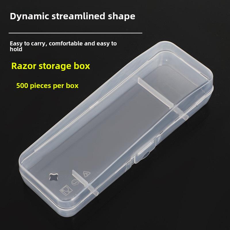 

Дорожный портативный держатель для бритвы: Универсальный бокс для хранения механических бритв