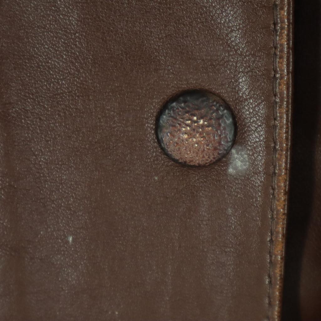 ArtesaniaTextil Made in Spain Long sleeve leather jacket M Brown Women Used