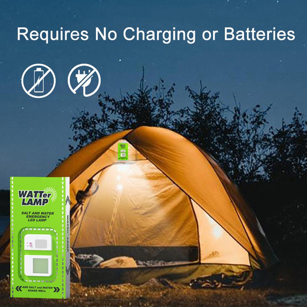Protection Salt Water Lamp Battery Free Emergency Lighting