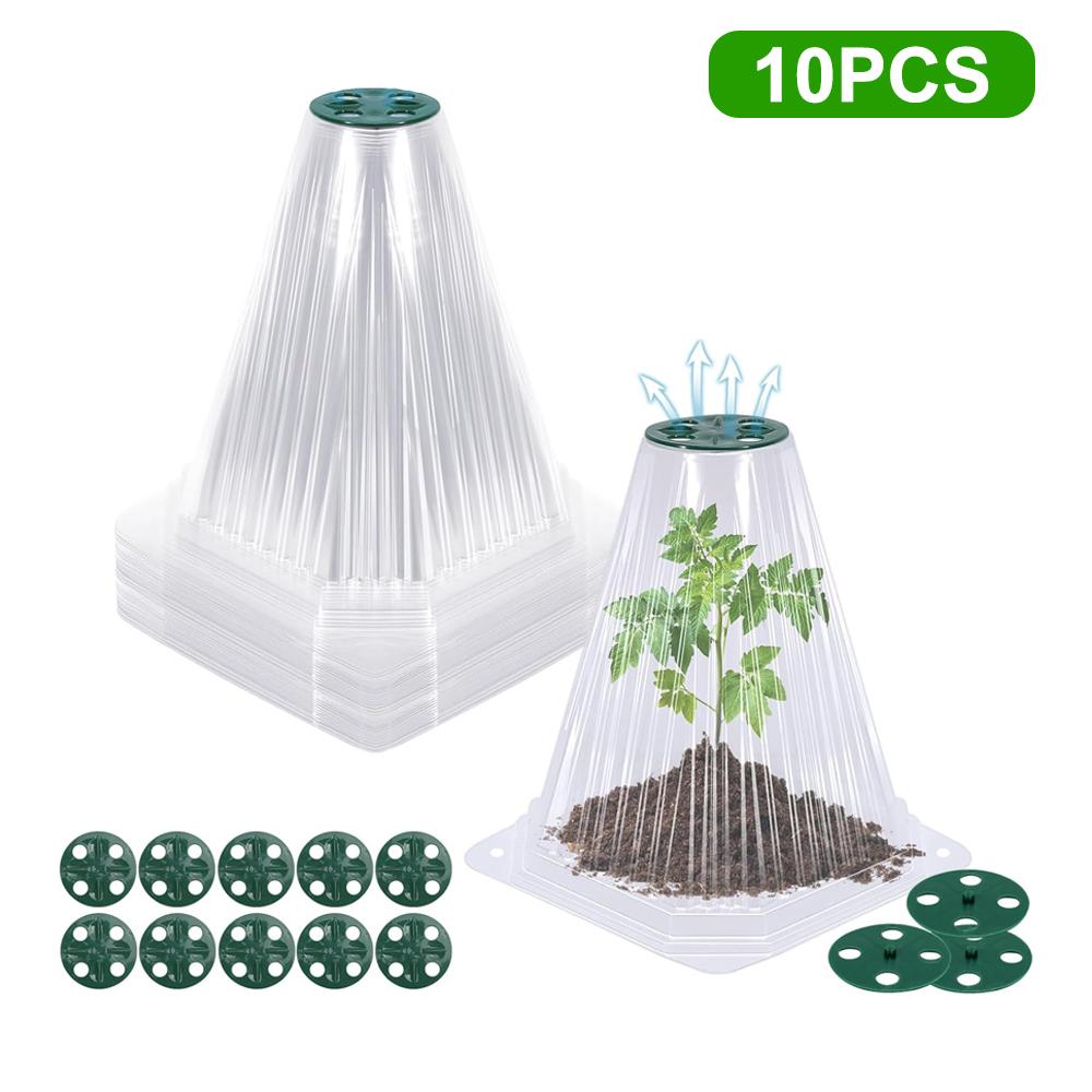 

10-20PCS Plant Garden Protective Cover Reusable Plant Cover, Protected From Insects And Frost Weather Plant Protection Covers