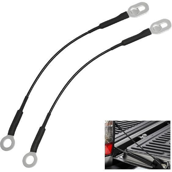 25838260 Tailgate Cable Strap, Tailgate Replacement Parts, Rear Tailgate Cables Straps, Fit for 2007-2016 Chevy Silverado GMC Sierra 1500 2500HD