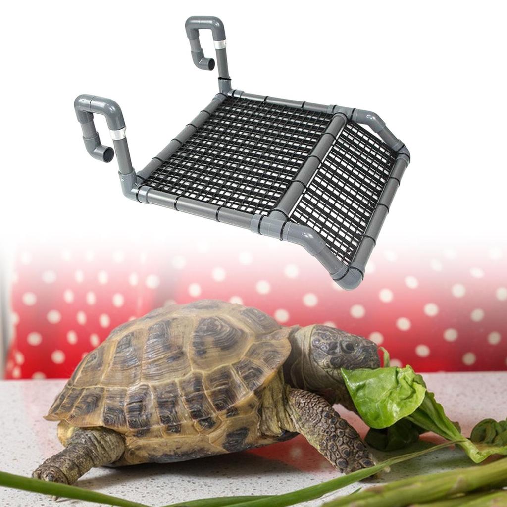 Turtle Basking Platform Reptile Tank Ladder Resting Climbing Shelf Turtle Ramp for Turtles Newts Amphibians Bearded Dragon