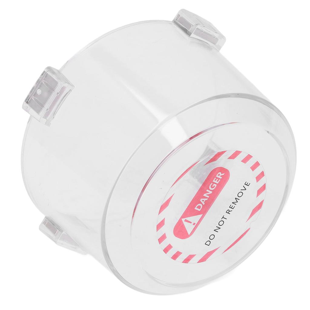 Magnetic Emergency Stop Button Cover Round Transparent Push Button Switch Guard for Industrial Contr