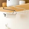 Kitchen Paper Towel Rack Cling Film Storage Rack Punch-free Napkin Rack