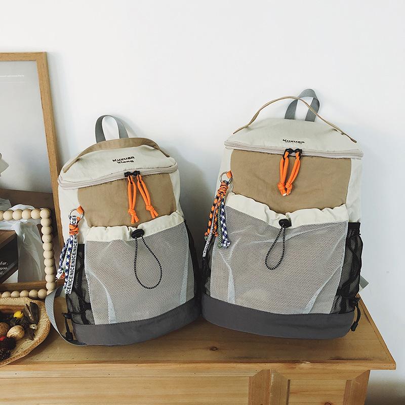 Schoolbag, Outdoor Sports Large-capacity Short Trip Organizer, Casual Hiking Backpack, Stylish Lightweight Backpack