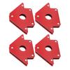4 Pcs 50LB Welding Magnetic Arrow Holder 45 90 135 Multi Angle Welder Setup Magnet Support Jig Positioner Power Tool
