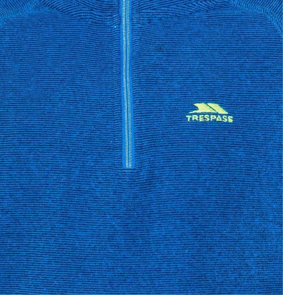 Jacket Trespass Keynote Warmer Made of Microfleece Blue Black