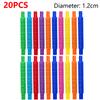10-30PCS Colorful Telescopic Tubes Fidget Toys Plastic Sensory Pop Tubes Stress Relief Toys Adults Decompression Kids Toys Gifts 3