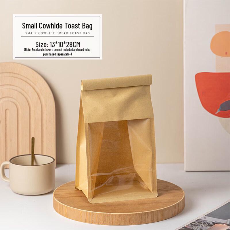 Self-Sealing Kraft Paper Food Packaging Bag