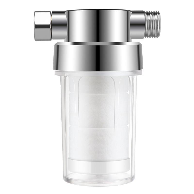 Household water purifier universal shower head to remove residual chlorine pre-filter with replaceable core filter PP cotton