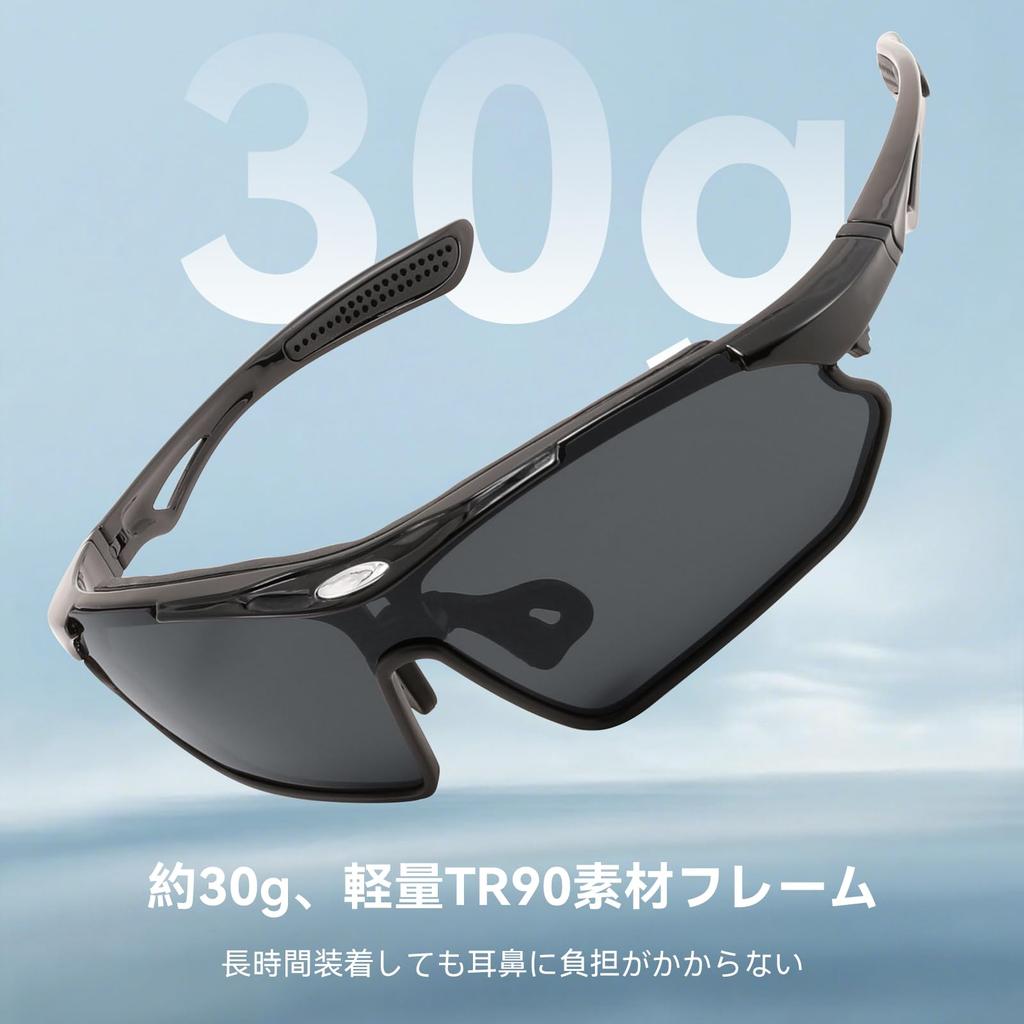 FEISEDY Polarized Sunglasses for Men and UV400 UV Sports Sunglasses with Adjustable Nose Glare for B1407 Women, Protection, Protection, Pads,