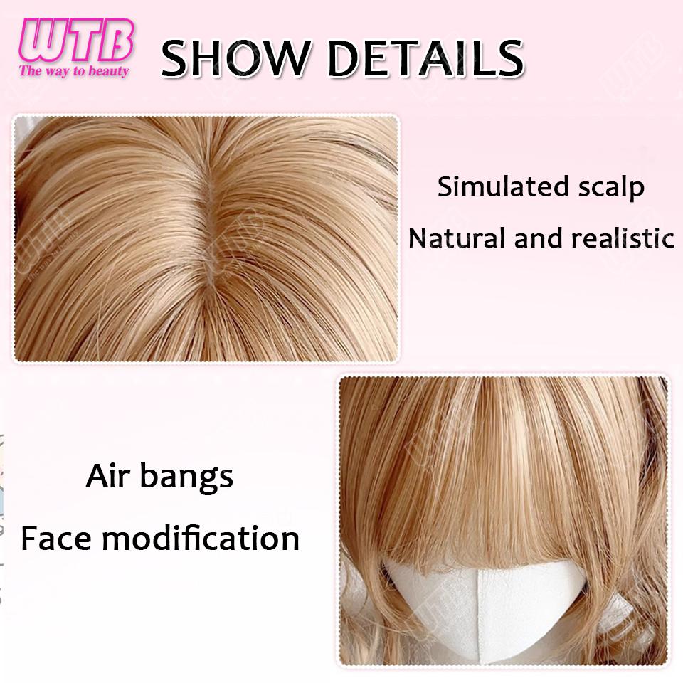 Double Ponytail Synthetic Wig for Women Lolita Clip-On Style Double Ponytail Wig Suitable for Role Playing Christmas Halloween