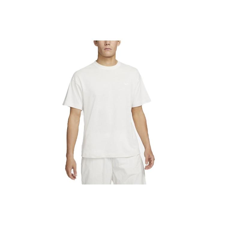 Nike Solo Swoosh Short Sleeve Knit Top White Men s DA0321-030 XL