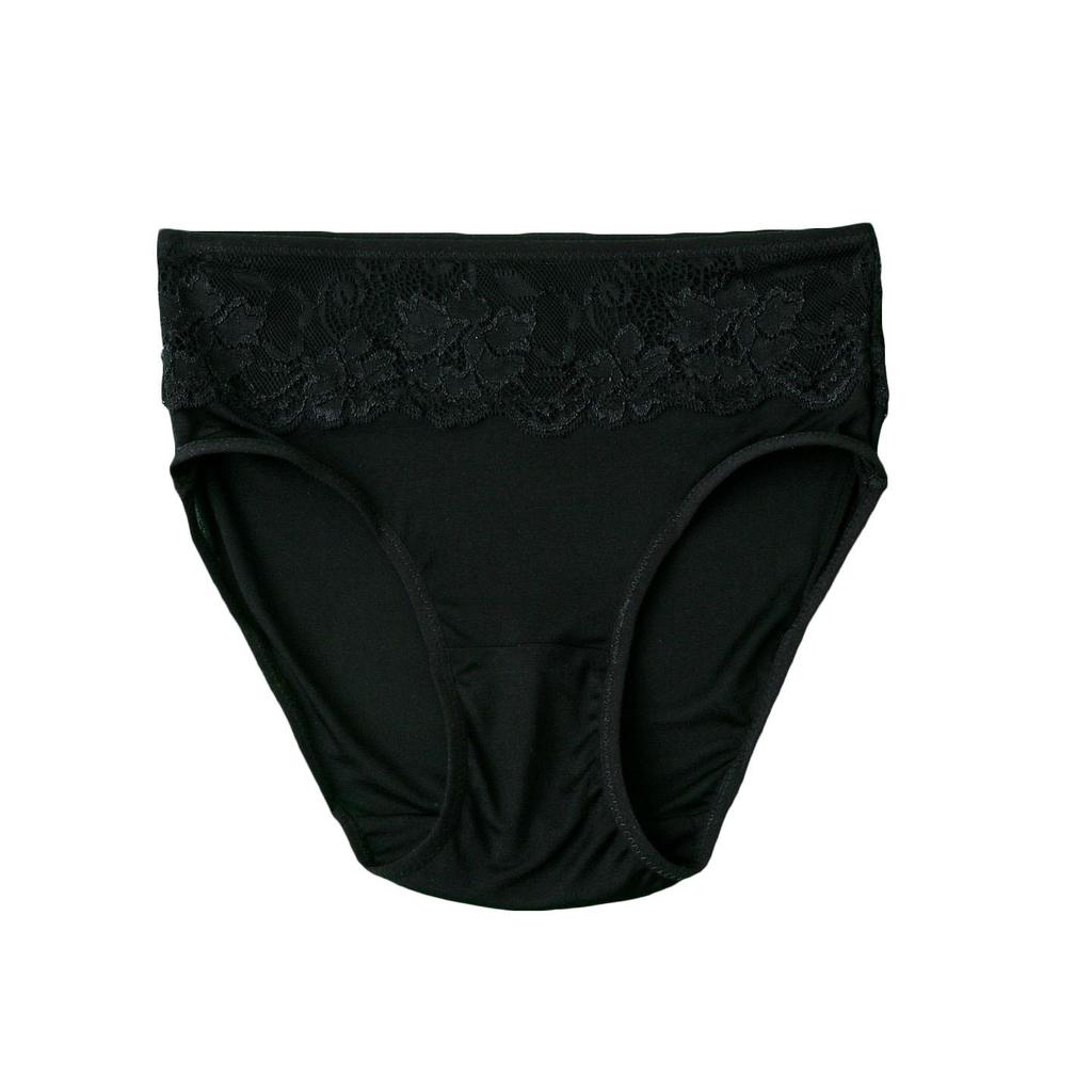 70g Pizzo 100% Seta di Gelso Intimo Triangolo Senza Cuciture a Vita Media - Sottile, Traspirante, Aderente ai Glutei Stile Estivo Donna