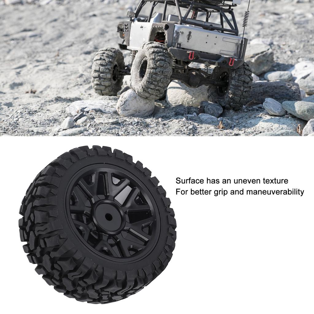 Replacement Front Rear Wheels Tires for Wltoys 144001 144002 124008 124018 124019 Upgrade Parts RC Car Rubber Tires