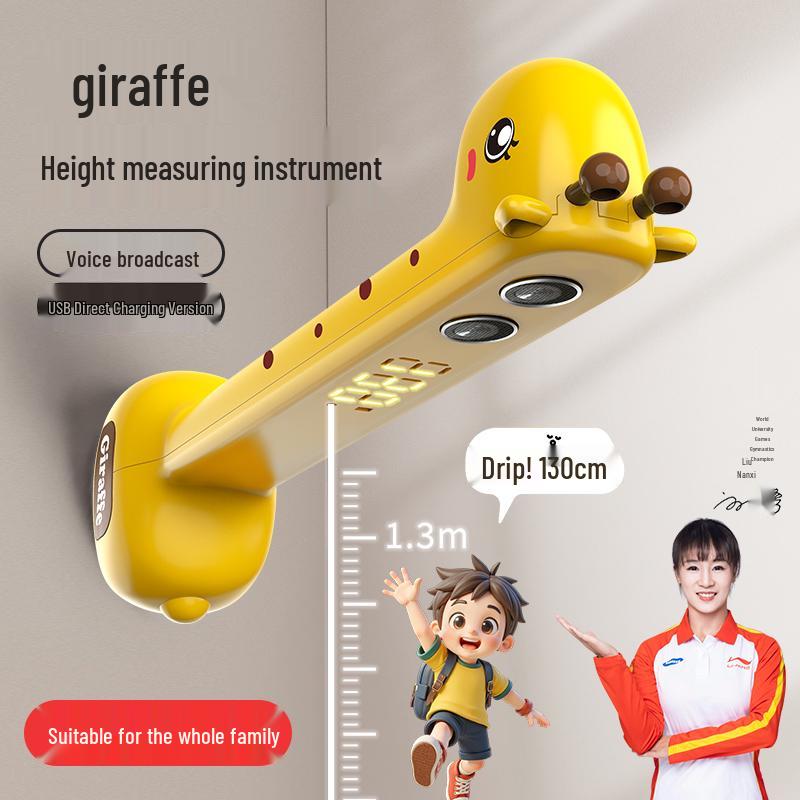 Smart Infrared Height Measuring Ruler for Children and Babies at Home
