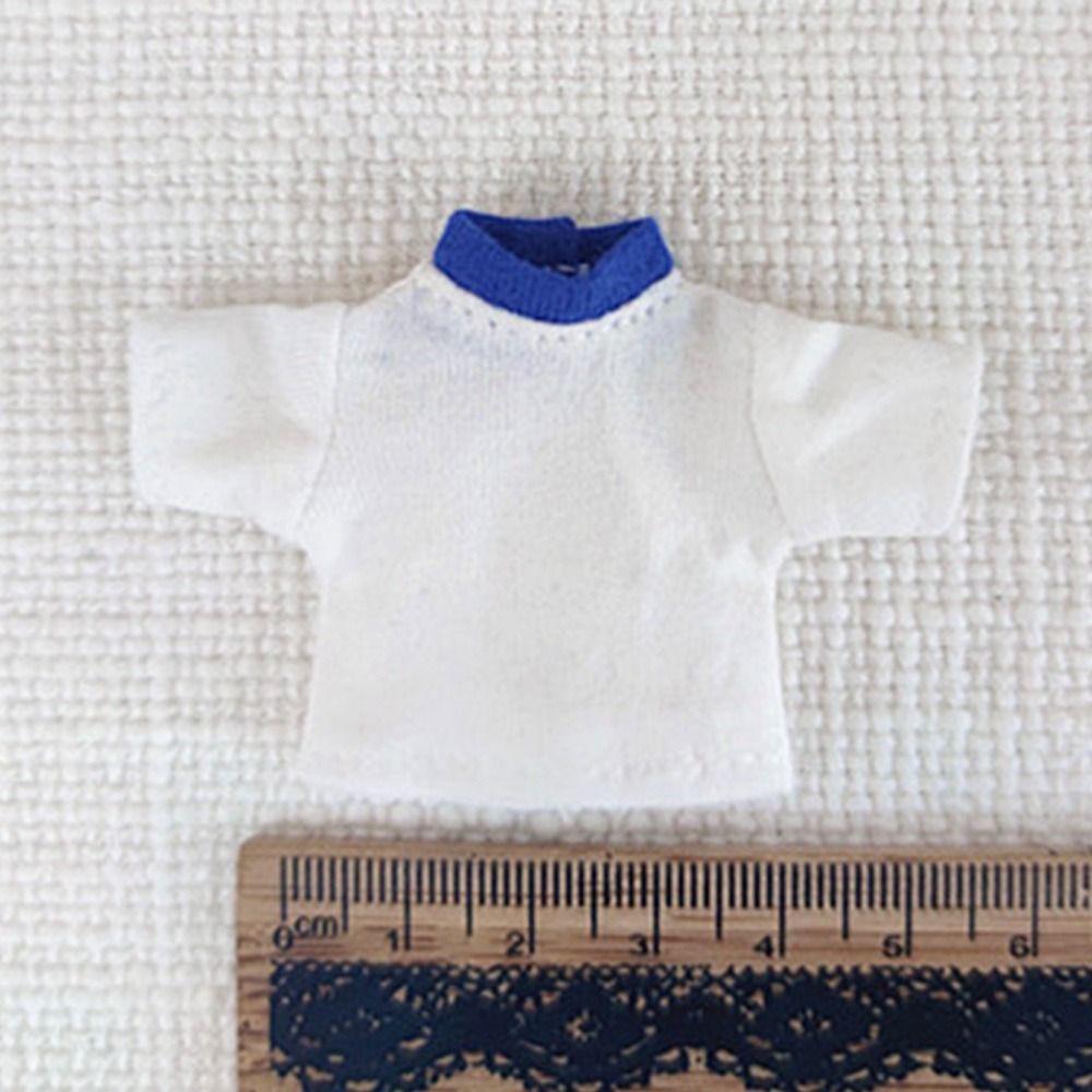 Toys Accessories for Obitsu11 Doll Fashion Overalls Denim Pants Doll Clothes Pants T-shirt Suits