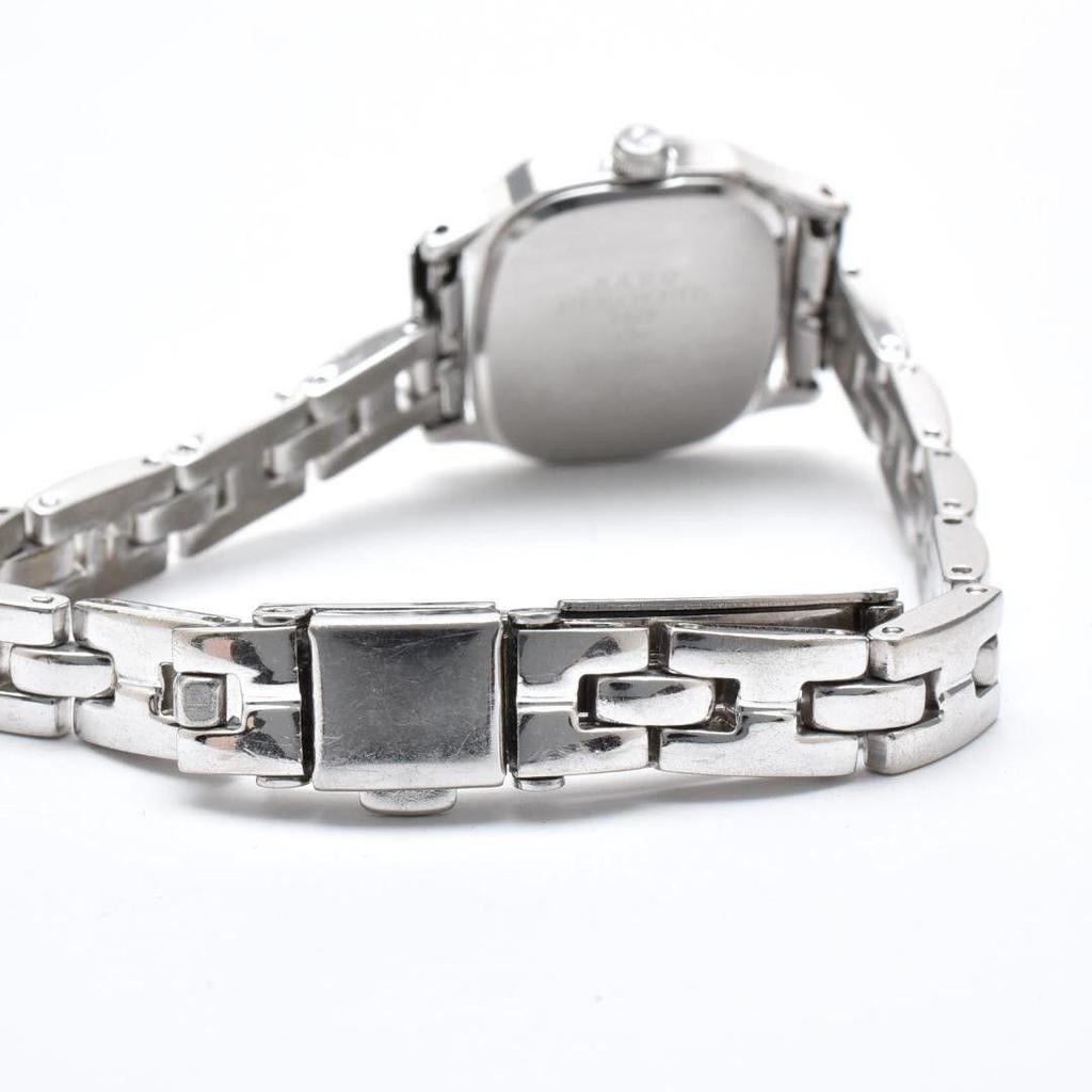 Used Operation RADO Ladies Watch Square Silver Dial Quartz