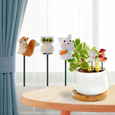Hortikulturella Hartsdekorationer, Mikrolandskap, Suckulentväxttillbehör, Djurserie, Dekorationer, Blomkrukor och Blomsterarrangemang