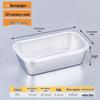 Rectangular 304 Stainless Steel Food Sample Container