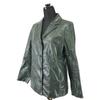 Baycrew La Totalite Leather Jacket Coat Women M Dark Olive(USED)