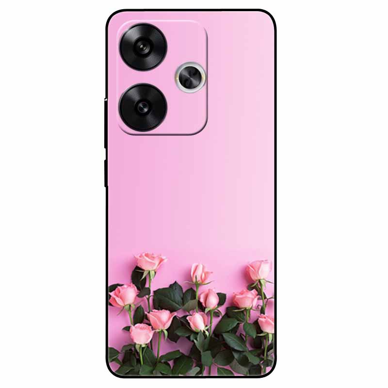 For Xiaomi Poco F6 Cases Soft Silicone Protective Fashion TPU Phone Back Covers For Xiaomi Poco F6 Pro/ Redmi Turbo 3 TPU Cases
