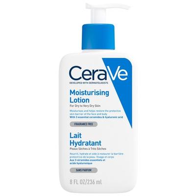 Feuchtigkeitslotion - Cerave - 236ml - Unparfümiert - Leichte Textur - Empfindliche Haut