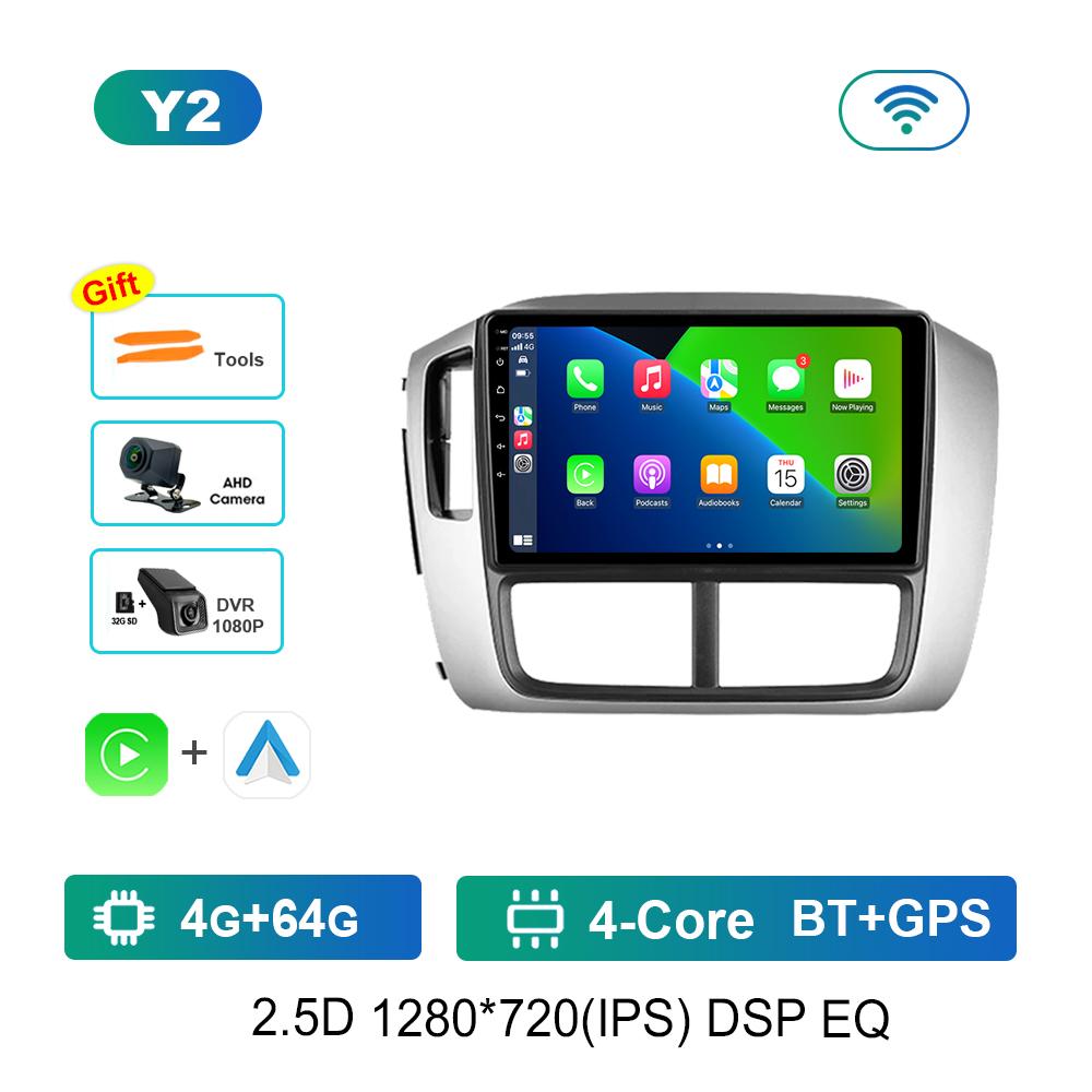 Android Car Radio Multimedia Video Player 9 '' for Honda Pilot 1 2005 - 2008 Cooling Fan Intelligence Bluetooth 4G DSP Stereo