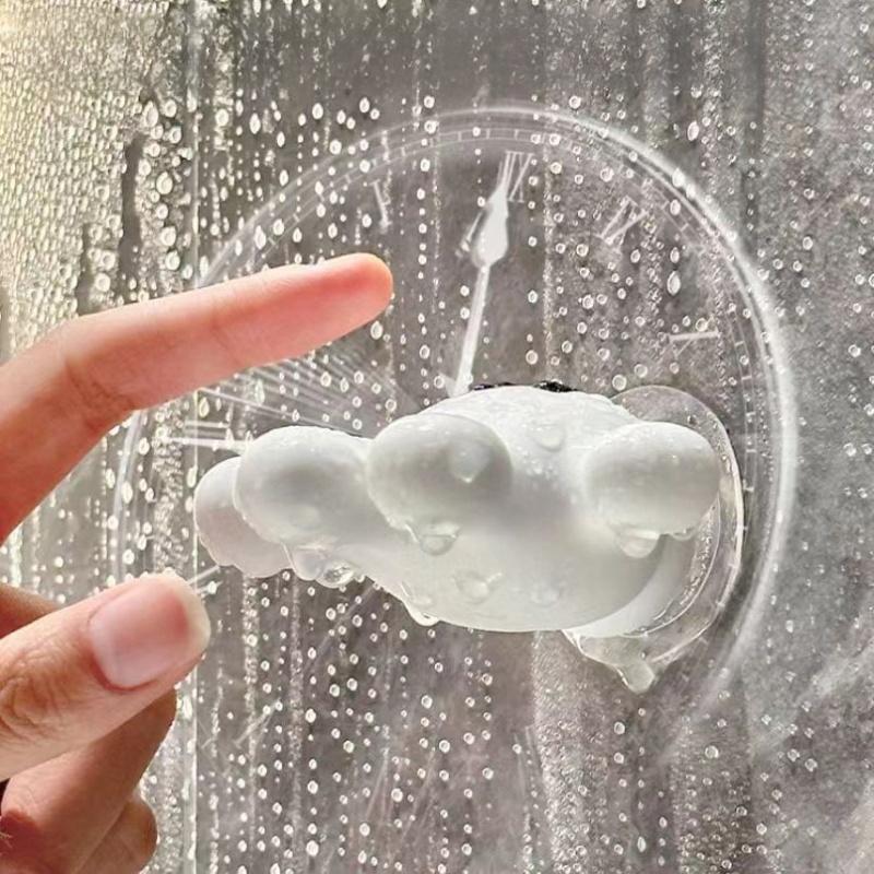 1 Stück Badezimmer-Zahnbürstenhalter mit Cartoon-Palme und Saugnapf, feuchtigkeitsbeständig, Zahnbürstenhalter ohne Spuren, Haken für Badezimmer, Küchentür, Schrank