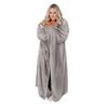 Wearable Blanket Adults Flannel Blanket Shawl Warm Cape Wrap Cozy Winter Blanket for Home Office Living Room Lounge Christmas Gift Idea