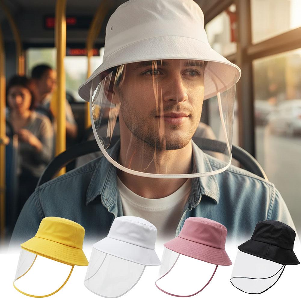 Women's And Men's Wide Brim Transparent Waterproof For Work, School,Outdoor Gardening Rain Hat Bicycle Rain Hat